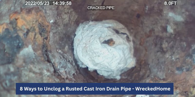 Cast Iron Drain Pipe Clogged