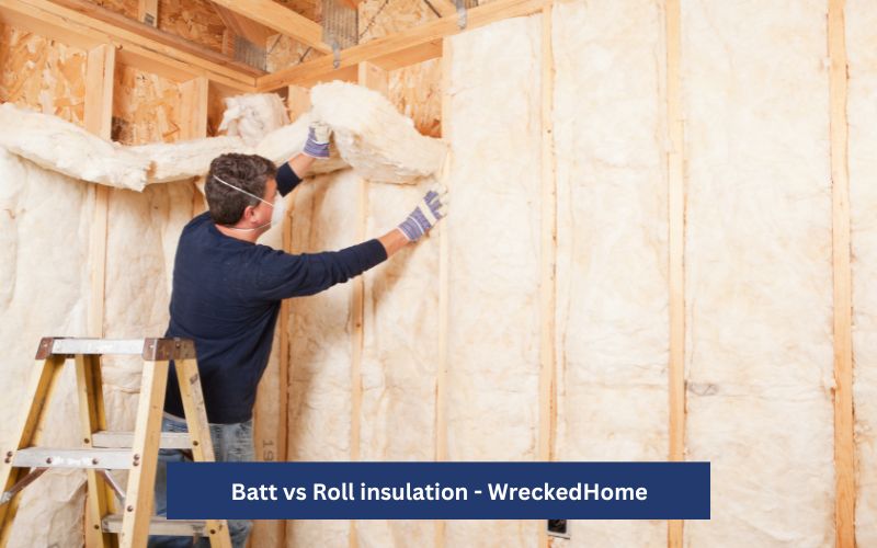 Batt vs Roll insulation