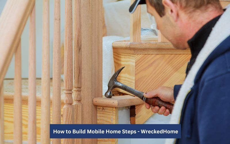 How to Build Mobile Home Steps?