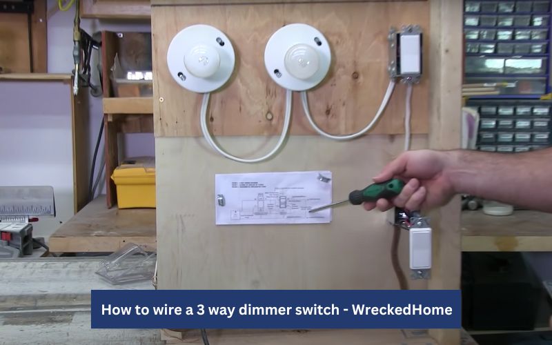 How to wire a 3 way dimmer switch