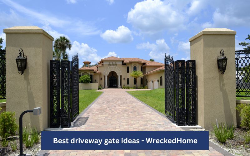 10 Driveway Gate Ideas That Are Truly Impressive | 2023