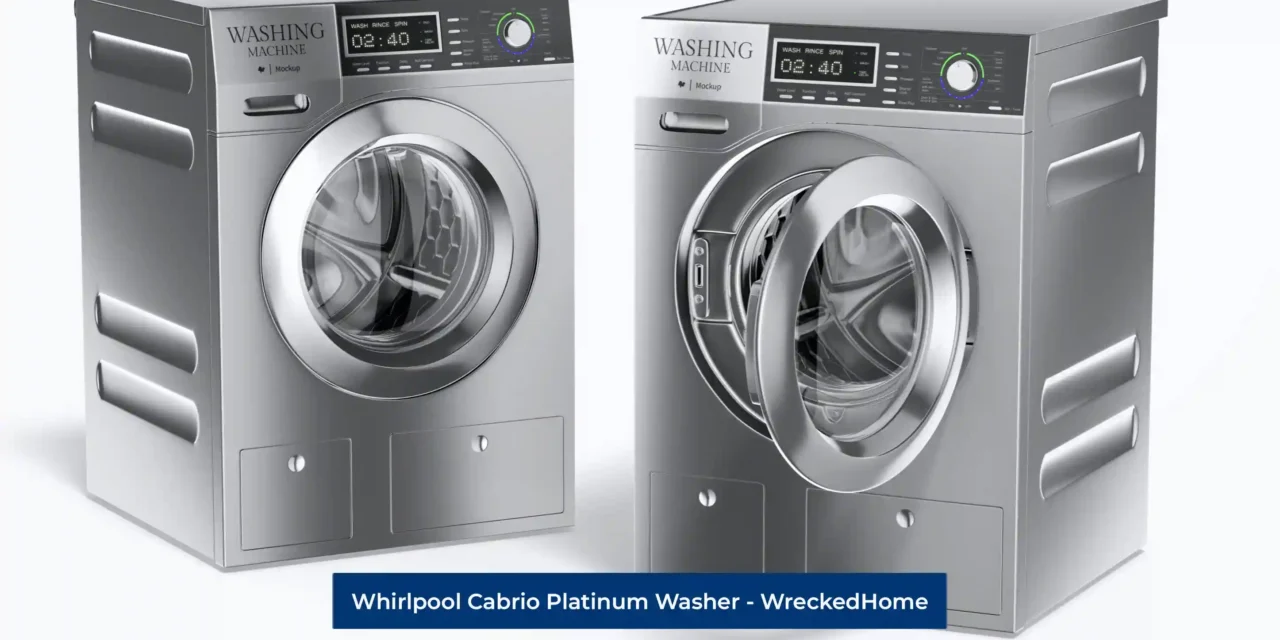 Reasons to Buy the Whirlpool Cabrio Platinum Washer