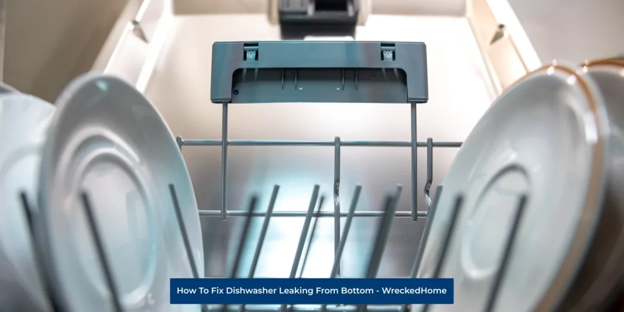 How To Fix Dishwasher Leaking From Bottom