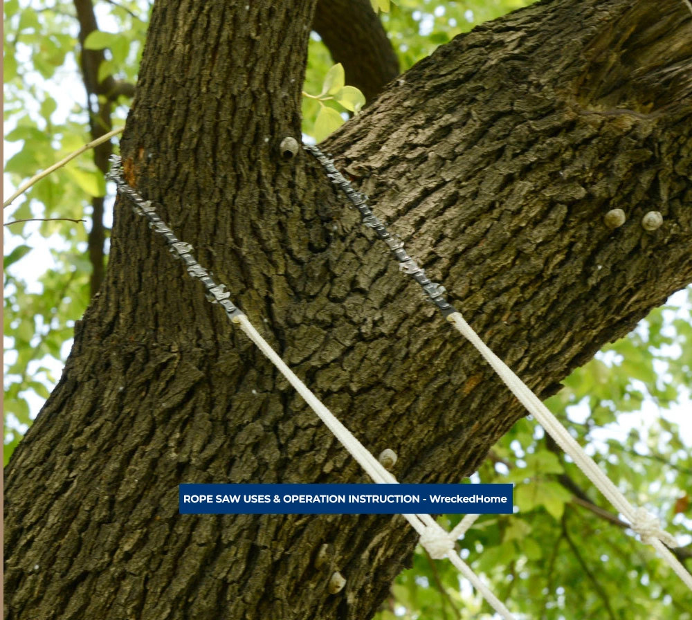 6 GREAT ROPE SAW USES & OPERATION GUIDE Wrecked Home