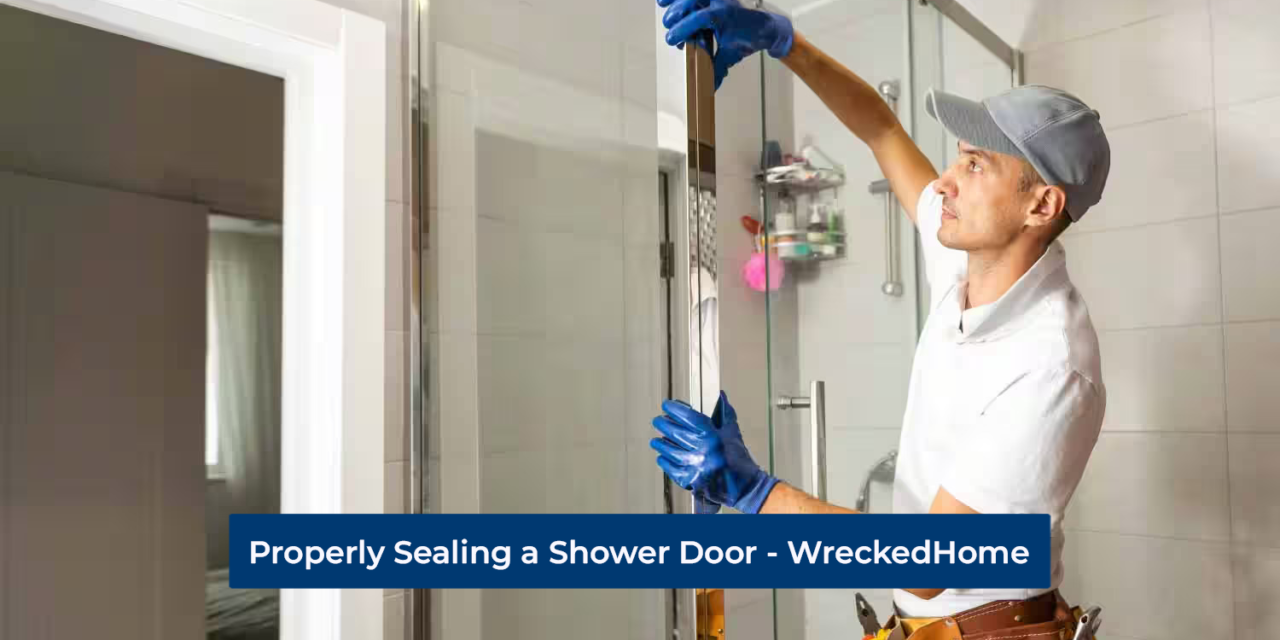 Guide to Properly Sealing a Shower Door
