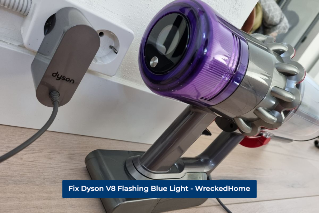 Dyson V8 Flashing Blue Light When Charging