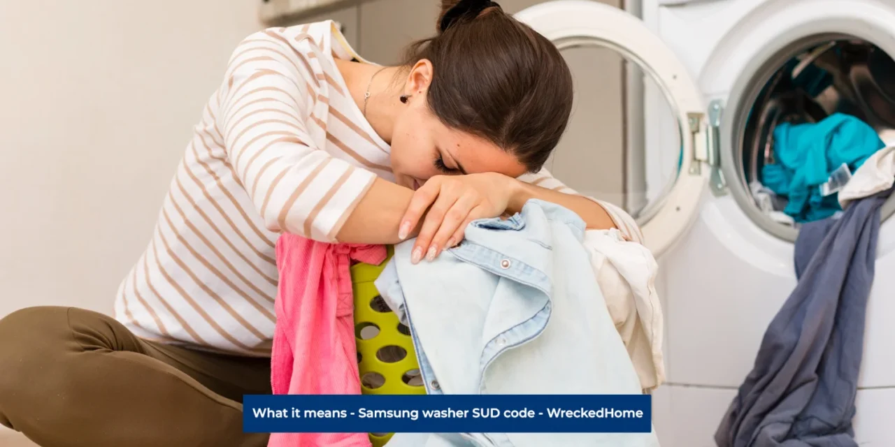 UNDERSTANDING THE SAMSUNG WASHER SUD CODE