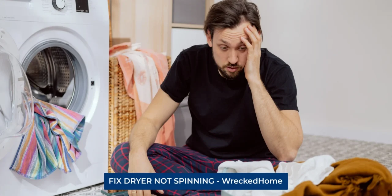 HOW TO FIX: DRYER NOT SPINNING