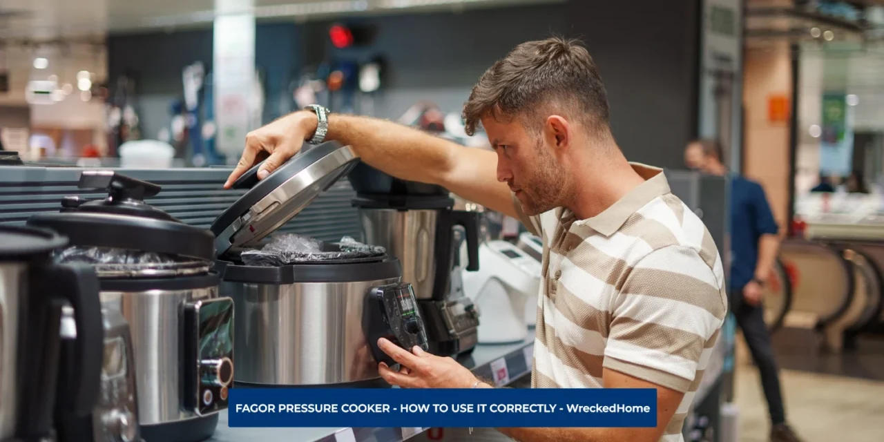 FAGOR PRESSURE COOKER – HOW TO USE IT CORRECTLY