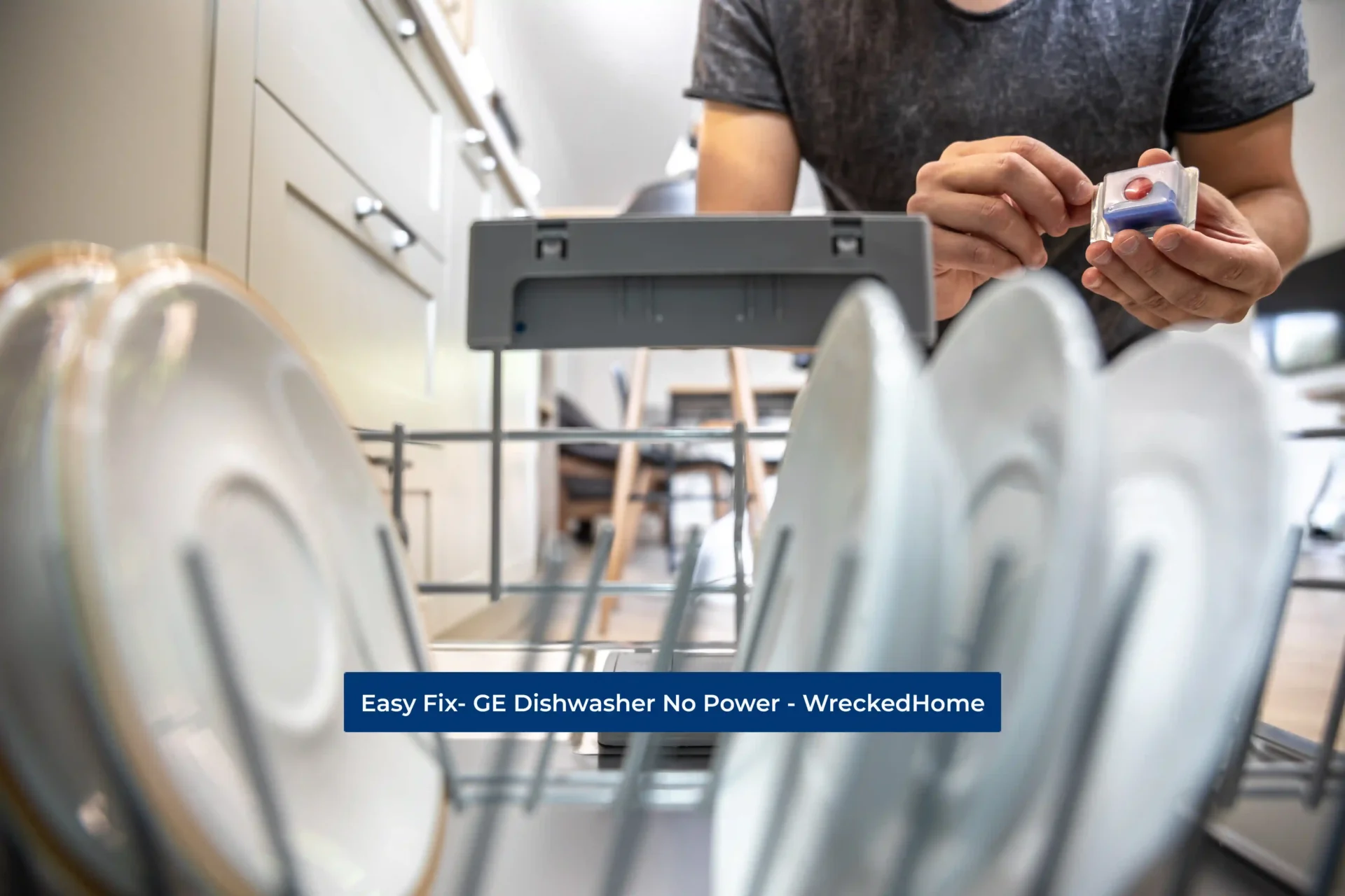Easy Fix GE Dishwasher No Power Wrecked Home