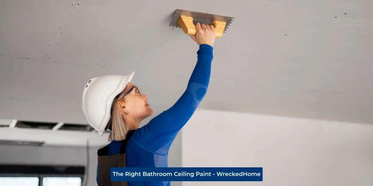 How To Pick The Right Bathroom Ceiling Paint