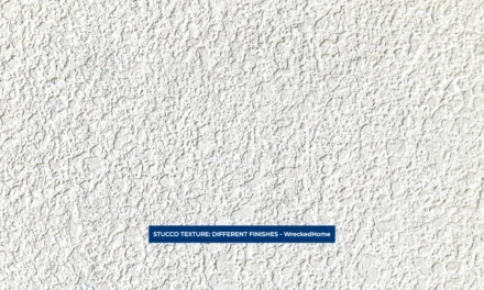 STUCCO TEXTURE: DIFFERENT FINISHES
