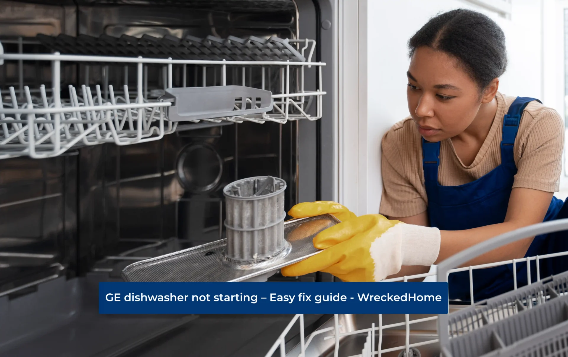 Ge Dishwasher Not Starting Easy Fix Guide Wrecked Home