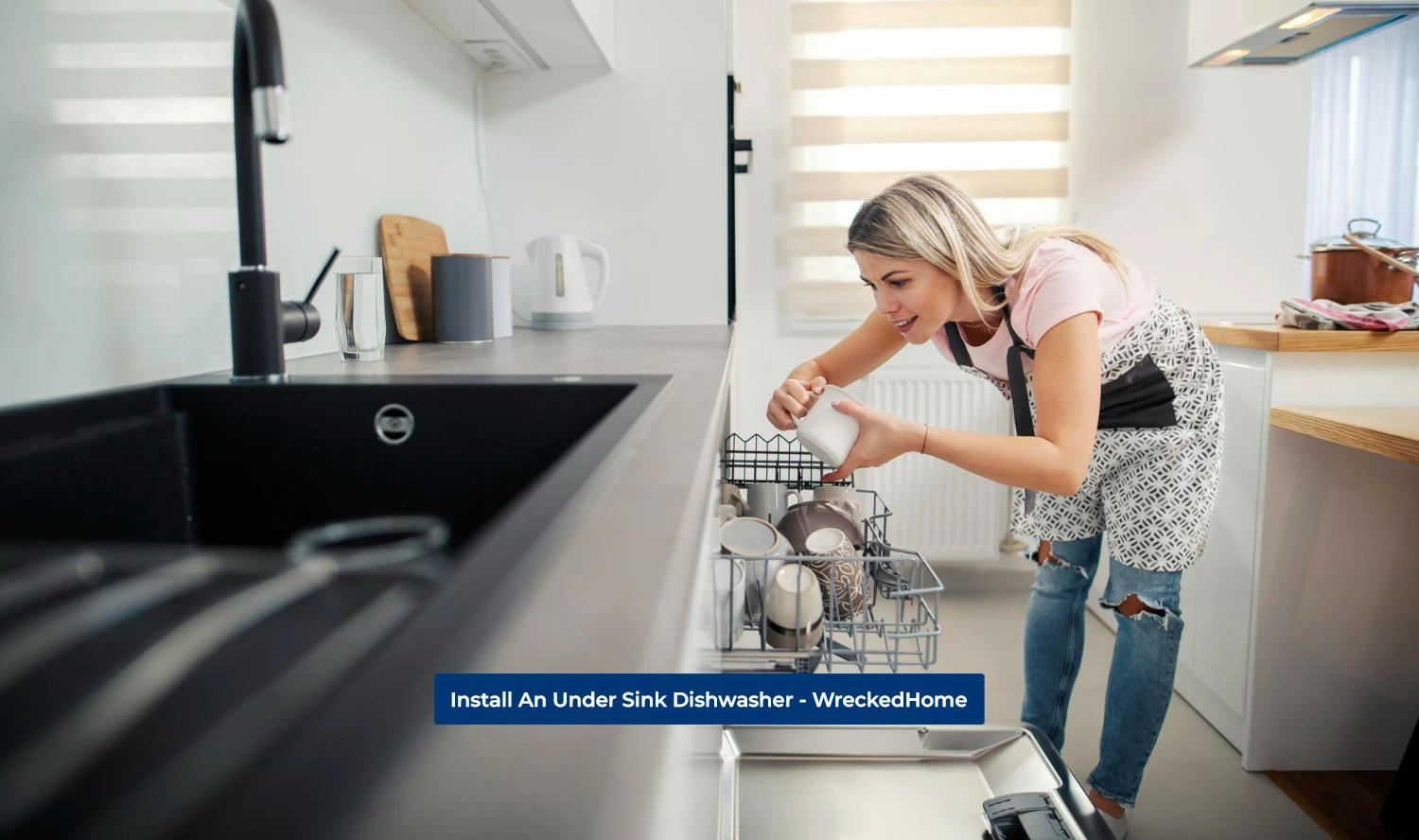 Reasons To Install An Under Sink Dishwasher Wrecked Home