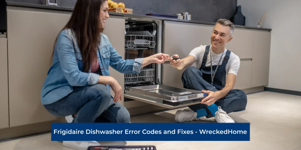 Frigidaire Dishwasher Error Codes – Common Issues and Fixes