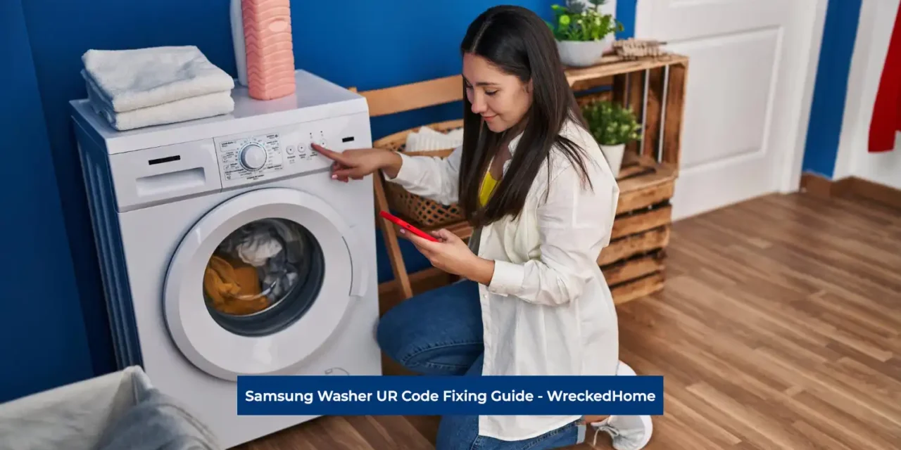 Samsung Washer UR Code Fixing Guide