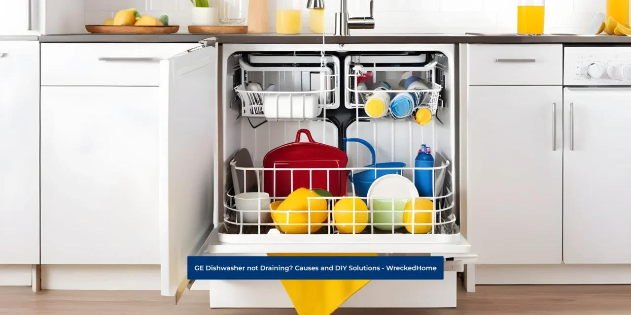 GE Dishwasher not Draining? Causes and DIY Solutions