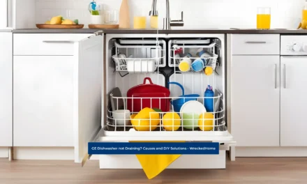 GE Dishwasher not Draining? Causes and DIY Solutions