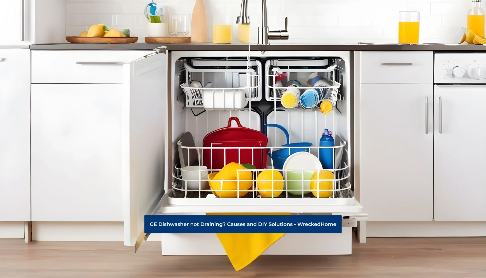 GE Dishwasher not Draining? Ultimate Solution Guide 2023