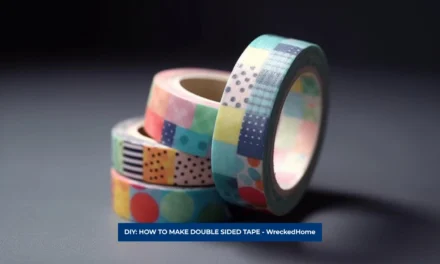 DIY: HOW TO MAKE DOUBLE SIDED TAPE