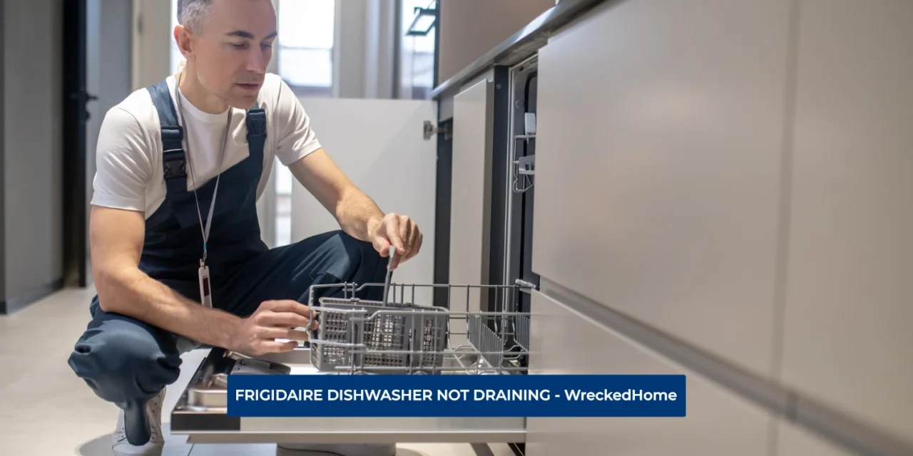 FRIGIDAIRE DISHWASHER NOT DRAINING: CAUSES & PREVENTION