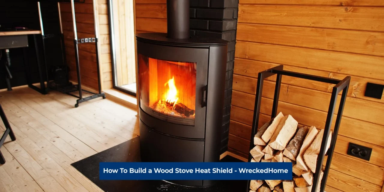 How To Build a Wood Stove Heat Shield