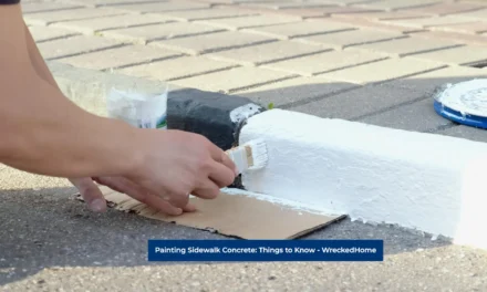 Painting Sidewalk Concrete: Important Things to Know