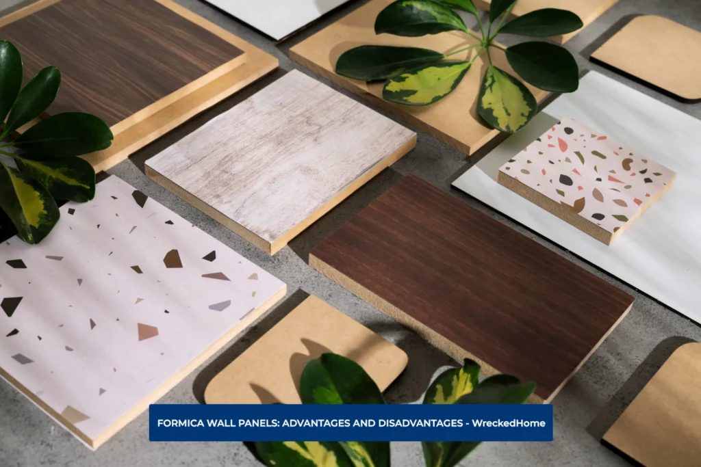 DIFFERENT TYPES OF FORMICA WALL PANELS.